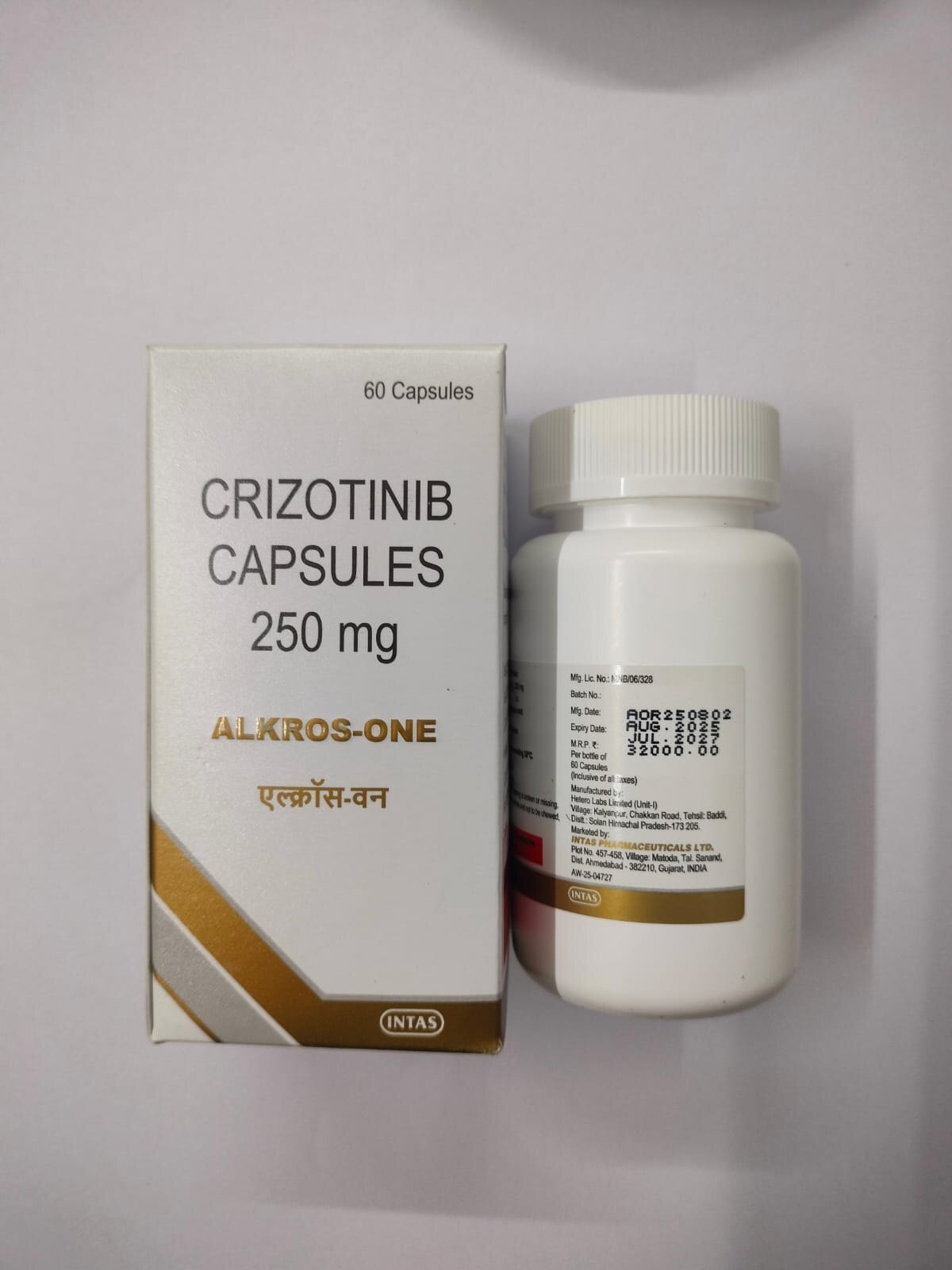Crizotinib 250 mg 1 Crizotinib 250 mg