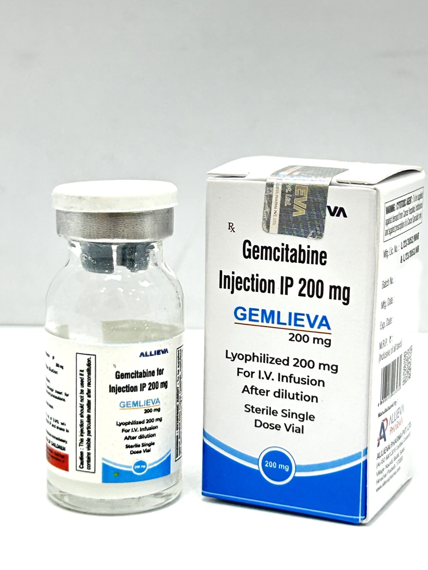 Gemcitabine 200 mg Injection 1 Gemcitabine 200 mg Injection