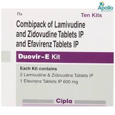 Duovir-E Kit (Lamivudine/Zidovudine/Efavirenz)