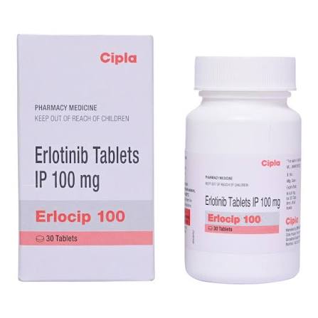 Erlocip 100 mg (Erlotinib) 1 Erlocip 100 mg (Erlotinib)