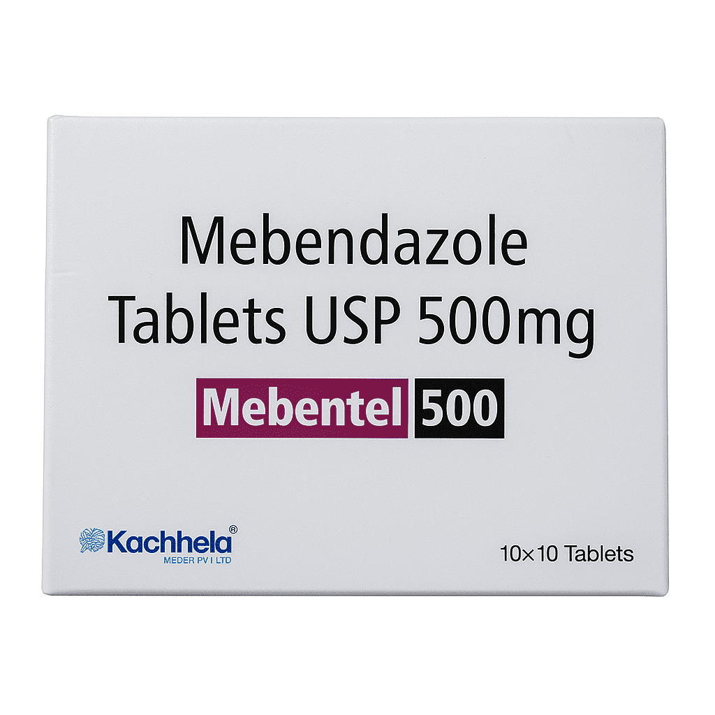 Mebendazole 500 mg 1 Mebendazole 500 mg