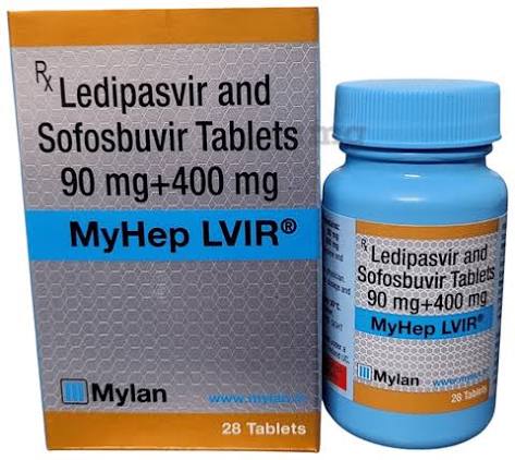 Myhep LVIR (Ledipasvir/Sofosbuvir) 1 Myhep LVIR (Ledipasvir/Sofosbuvir)