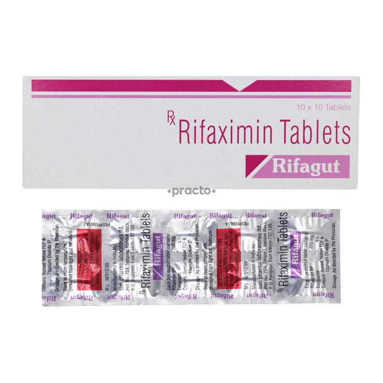 Rifagut 200 mg (Rifaximin) 1 Rifagut 200 mg (Rifaximin)