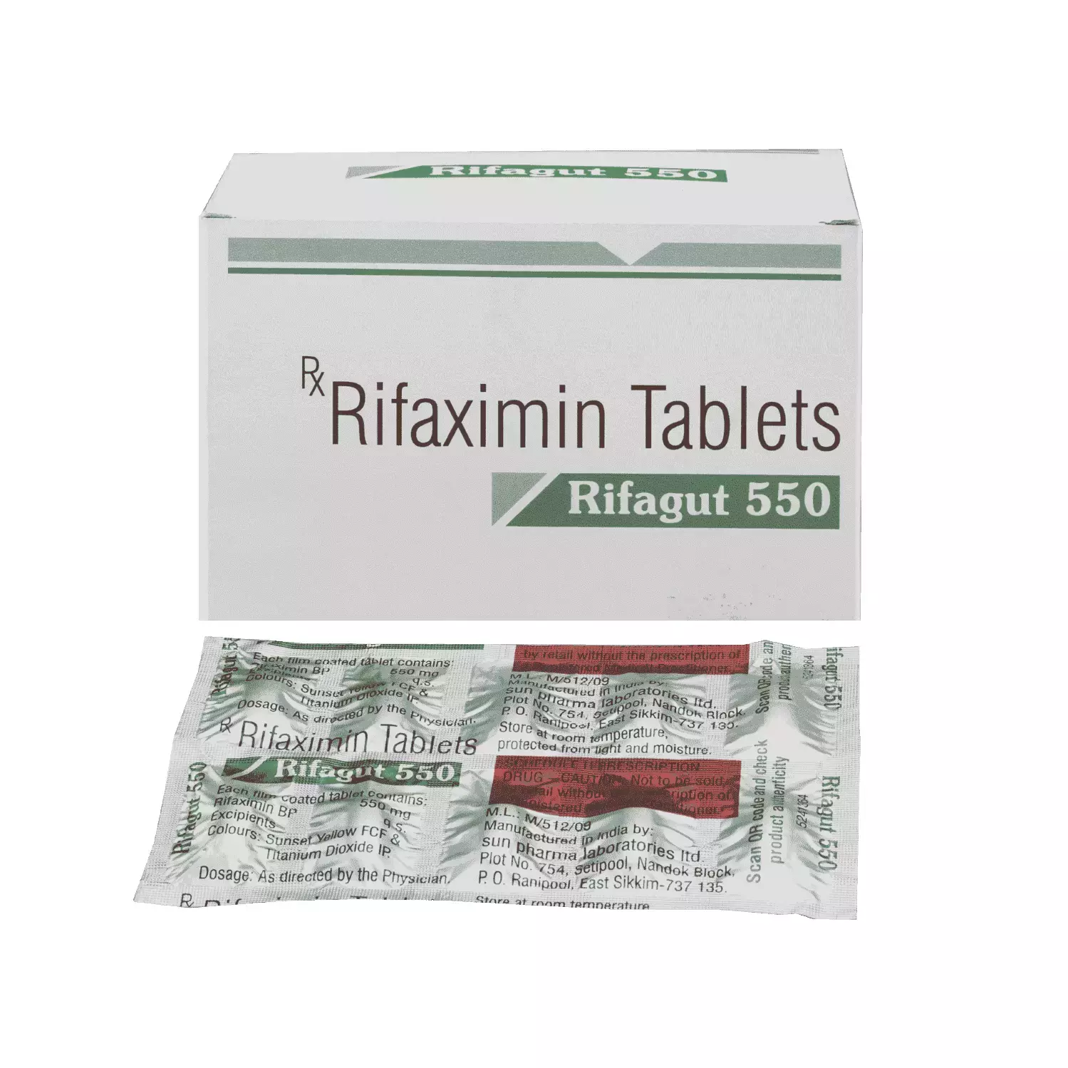 Rifagut 550 mg (Rifaximin) 1 Rifagut 550 mg (Rifaximin)
