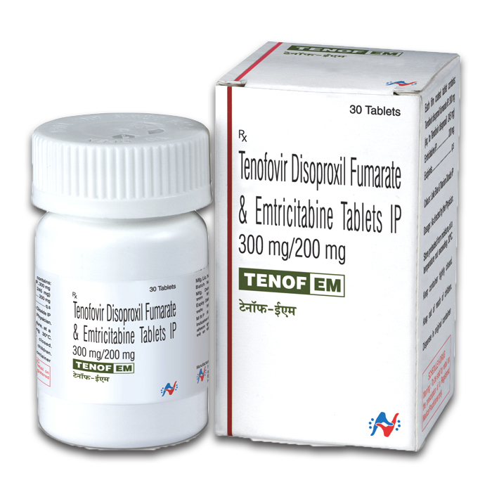 Tenof EM (Tenofovir/Emtricitabine) 1 Tenof EM (Tenofovir/Emtricitabine)