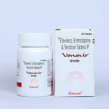 Vonavir Tablet (Emtricitabine/Tenofovir/Efavirenz)