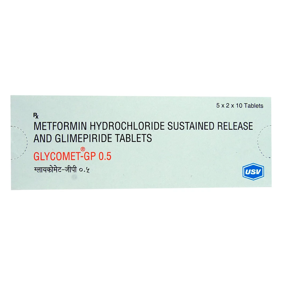 Glycomet GP 0.5 1 Glycomet GP 0.5